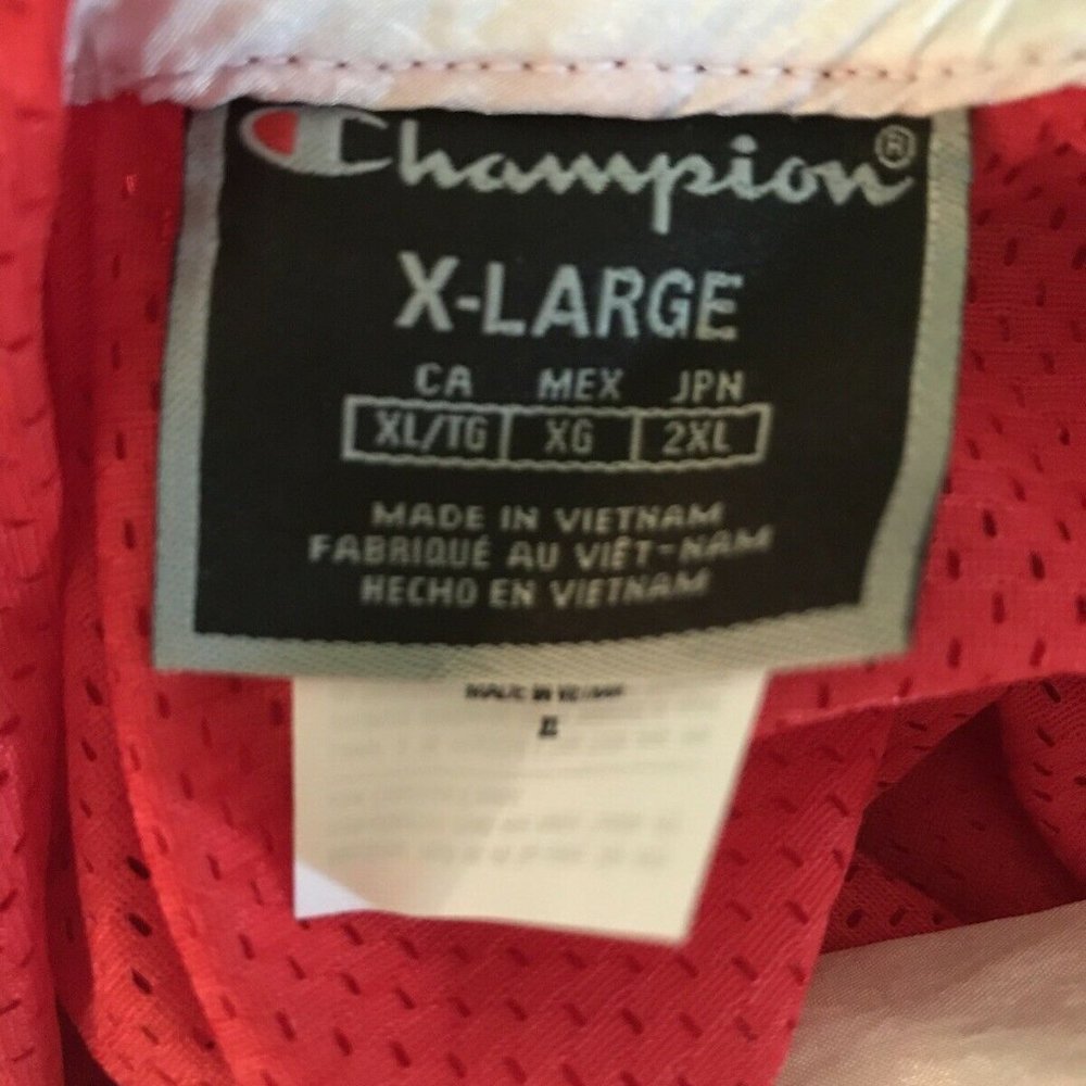 Champion Women's Cropped Mesh Top RED NWT - Picture 12 of 12